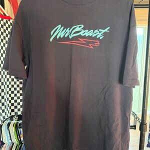 Mr Beast 80s Logo Graphic T-Shirt